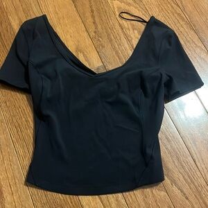 Lululemon black align tee